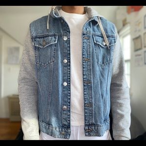 Hooded Denim Jacket - H&M